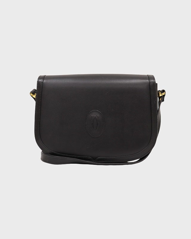 Cartier マストラインレザーショルダーバッグ | Hedy