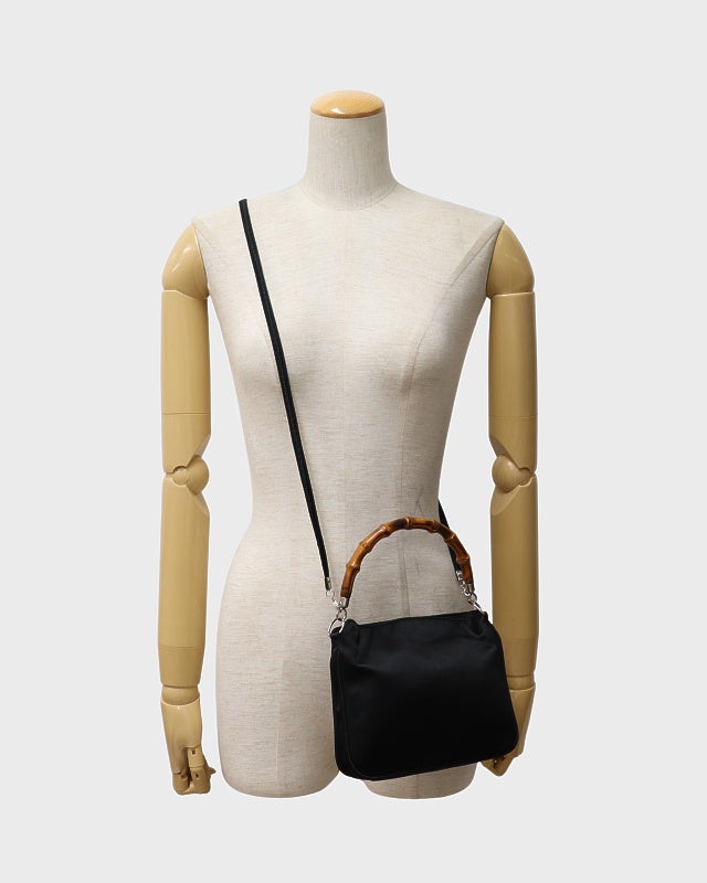 GUCCI バンブーサテン2Wayバッグ | Hedy