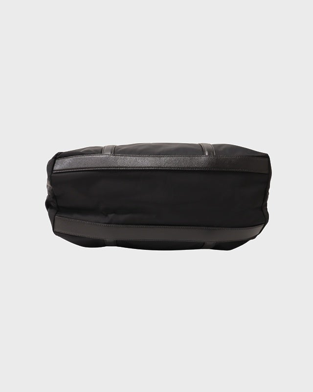 PRADA 三角ロゴ金具ナイロンレザートートバッグ | Hedy