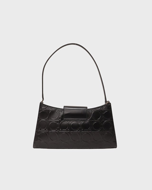 Ferragamo ガンチーニレザーワンショルダーバッグ | Hedy