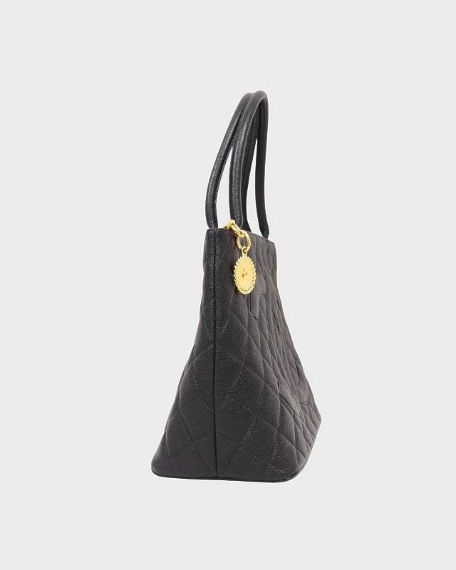 CHANEL キャビアスキン復刻トートバッグ | Hedy
