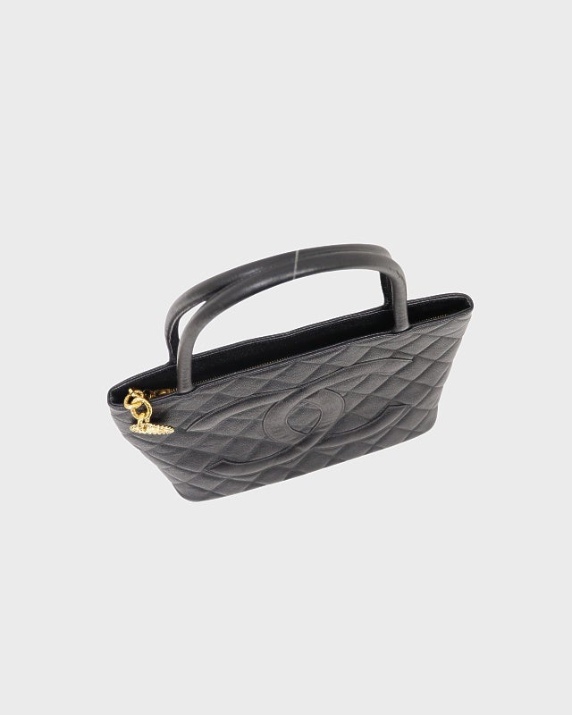 CHANEL キャビアスキン復刻トートバッグ | Hedy