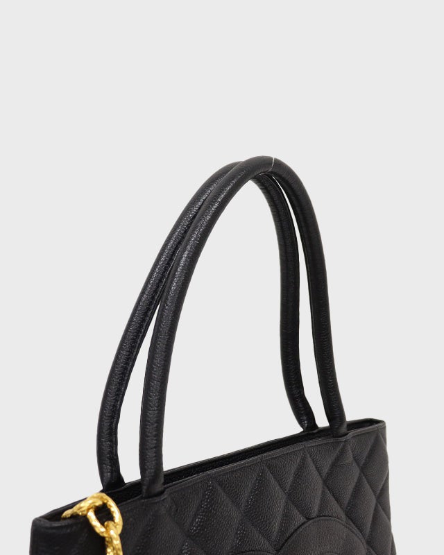 CHANEL キャビアスキン復刻トートバッグ | Hedy