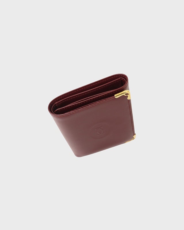 Cartier マストラインレザーコンパクトウォレット | Hedy