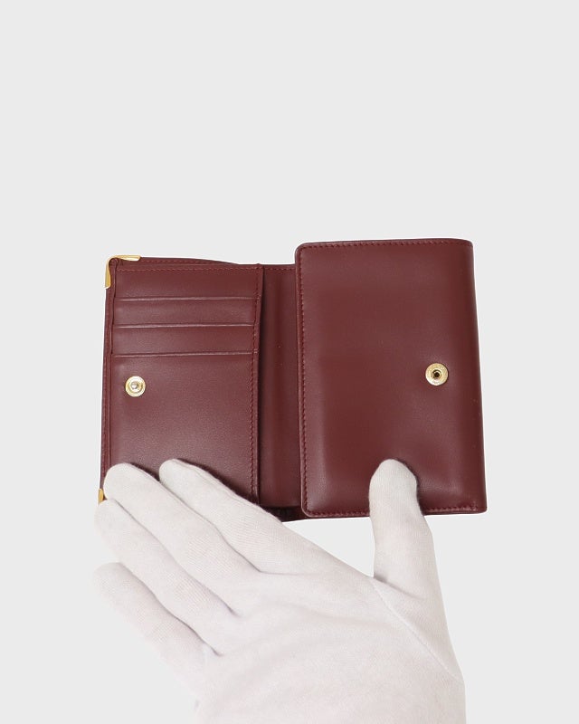 Cartier マストラインレザーコンパクトウォレット | Hedy