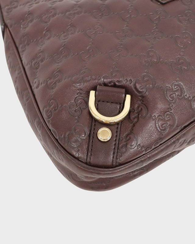 GUCCI アビーグッチシマレザーショルダーバッグ | Hedy