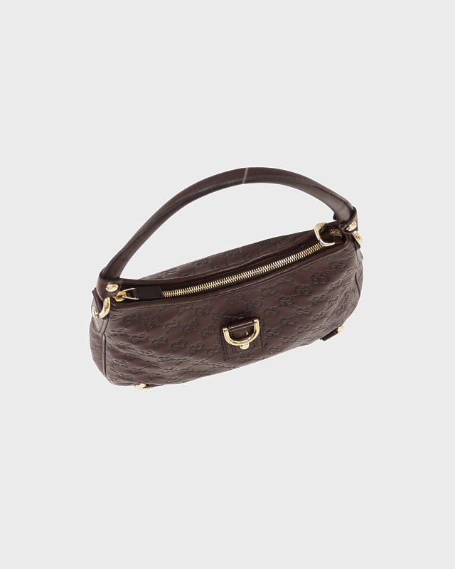 GUCCI アビーグッチシマレザーショルダーバッグ | Hedy