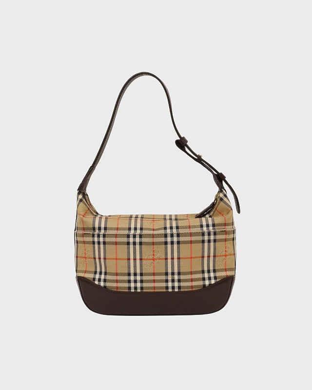 BURBERRY チェック柄ワンショルダーバッグ | Hedy