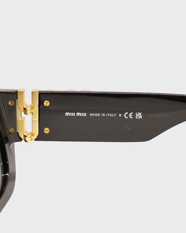 miu miu ロゴサングラス | Hedy