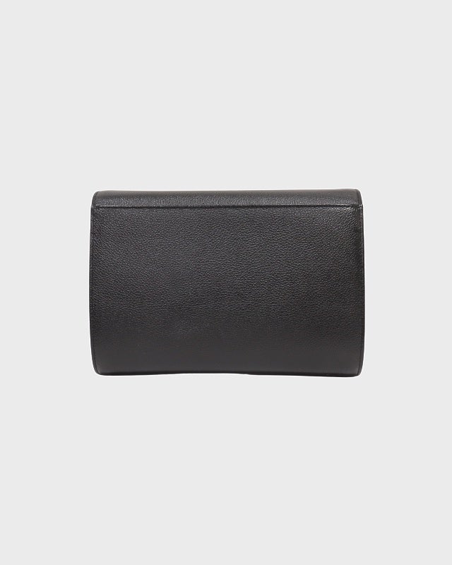 YSL ロゴ金具レザーショルダーバッグ | Hedy