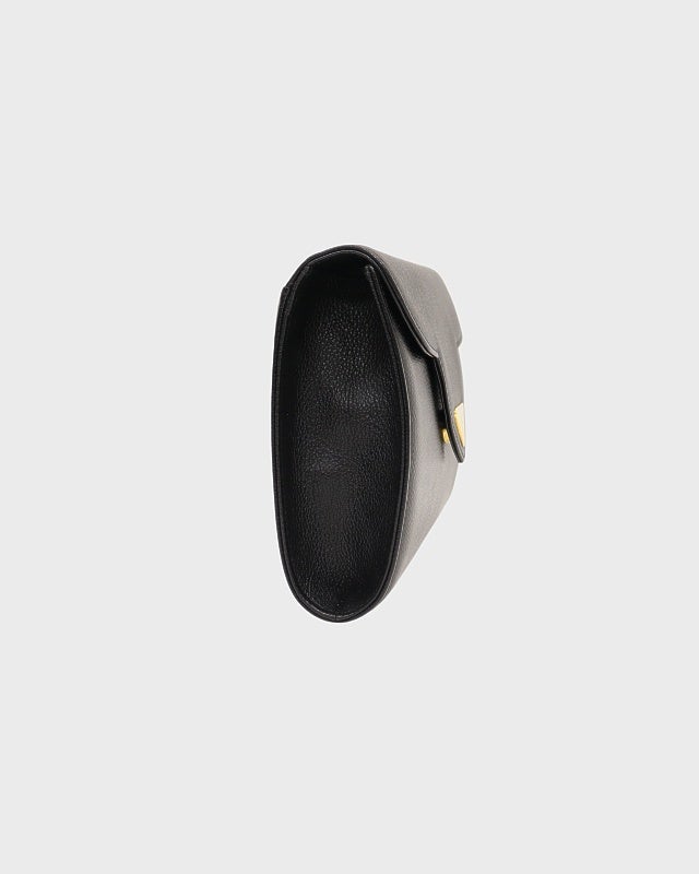 YSL ロゴ金具レザーショルダーバッグ | Hedy