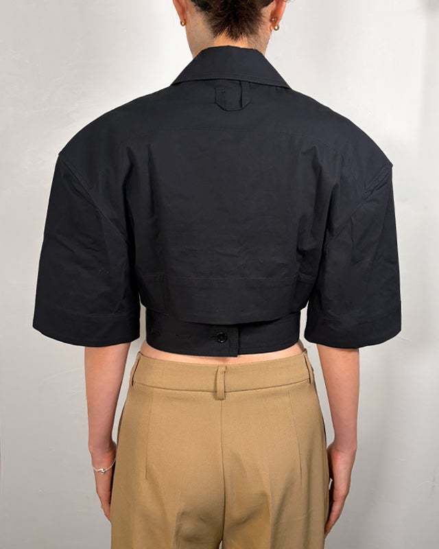 JACQEMUSクロップドシャツ | Hedy