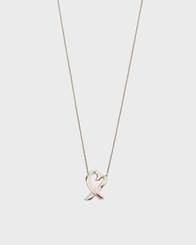 Tiffany ラビングハート　ネックレス TIFFANY&CO. ラビングハートネックレス | Hedy