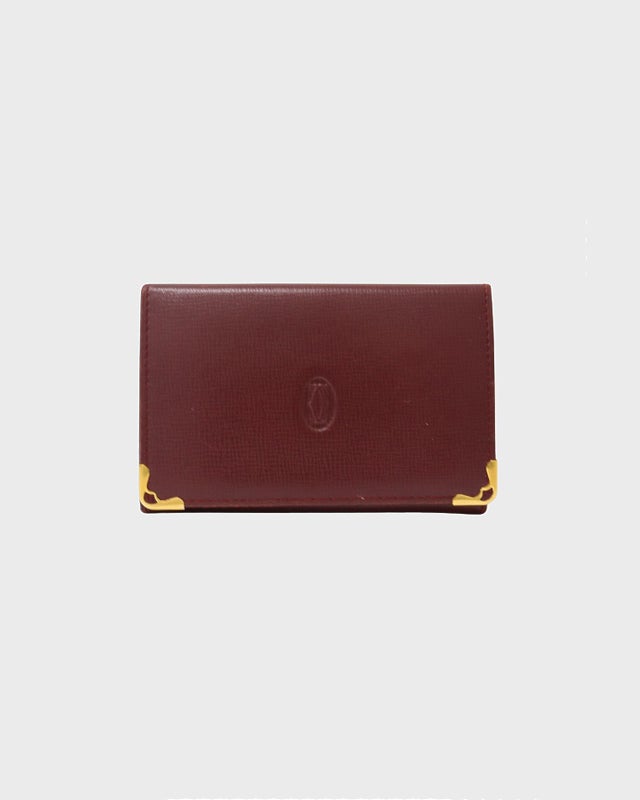 Cartier マストラインレザーコンパクトウォレット | Hedy