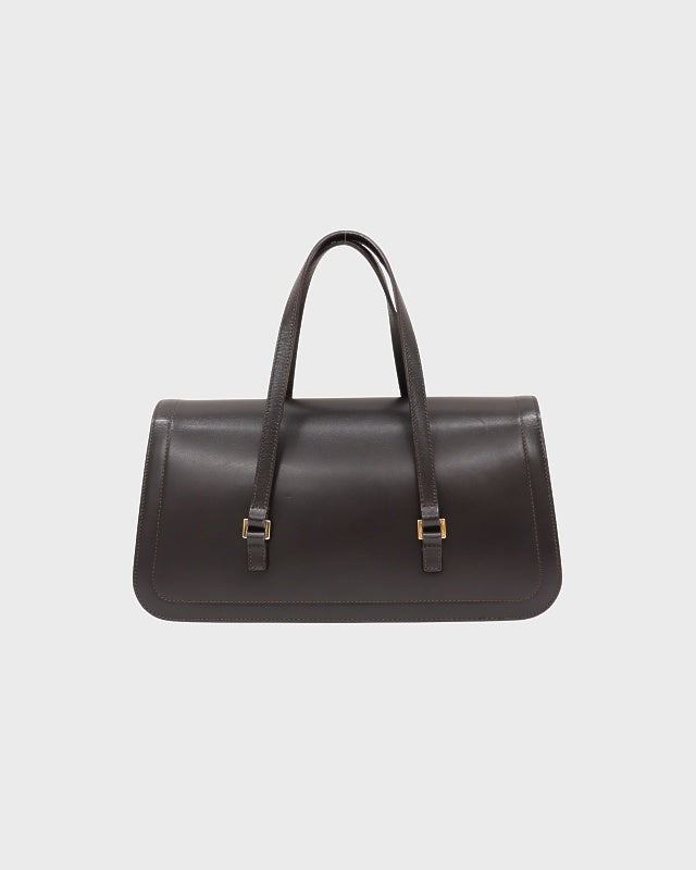 CELINE トリオンフレザーハンドバッグ | Hedy