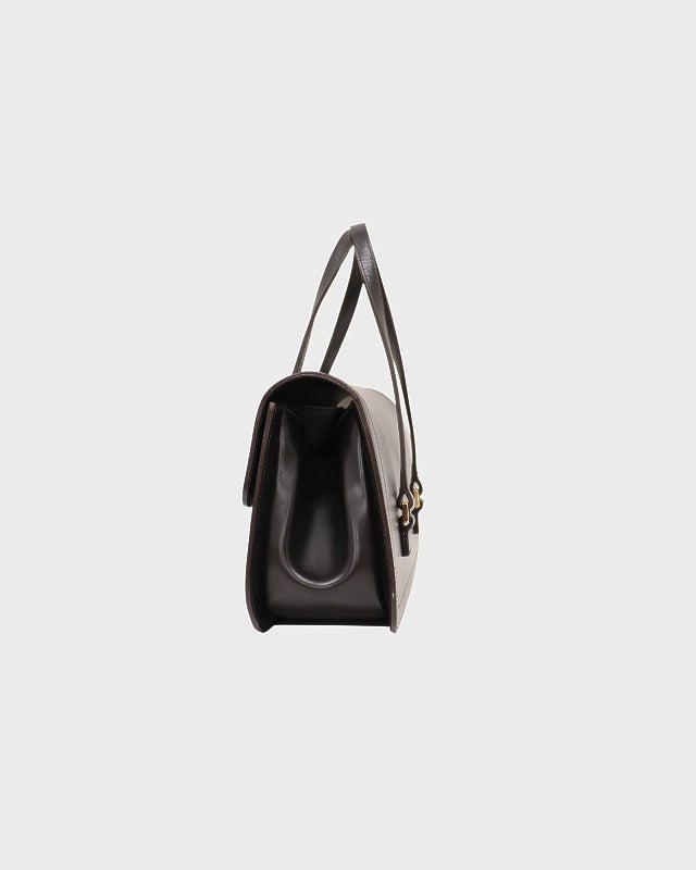 CELINE トリオンフレザーハンドバッグ | Hedy