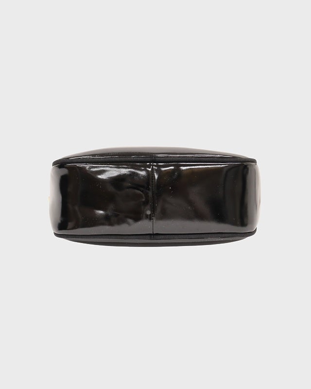 Ferragamo VARA金具パテントレザーショルダーバッグ | Hedy