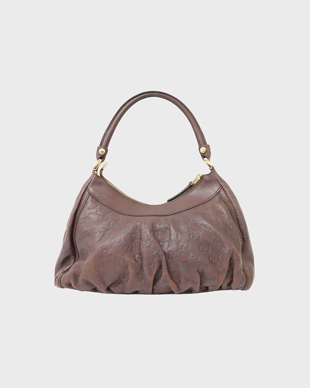 早い者勝ち　銀座購入　定価22万　GUCCI 革製品　ビジネスショルダーバック GUCCI アビーGGレザーワンショルダーバッグ | Hedy