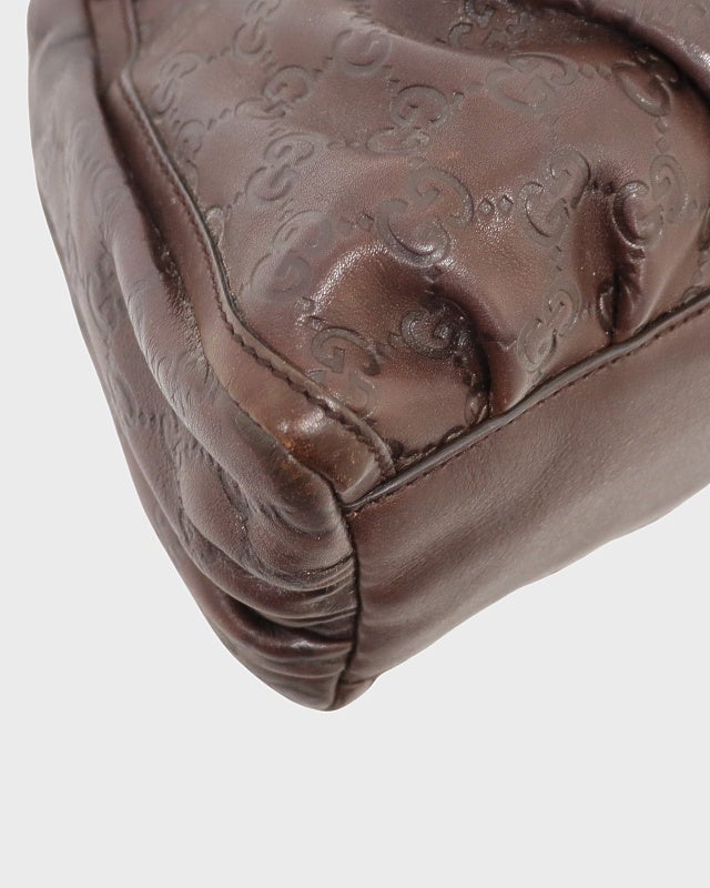 GUCCI アビーGGレザーハンドバッグ | Hedy