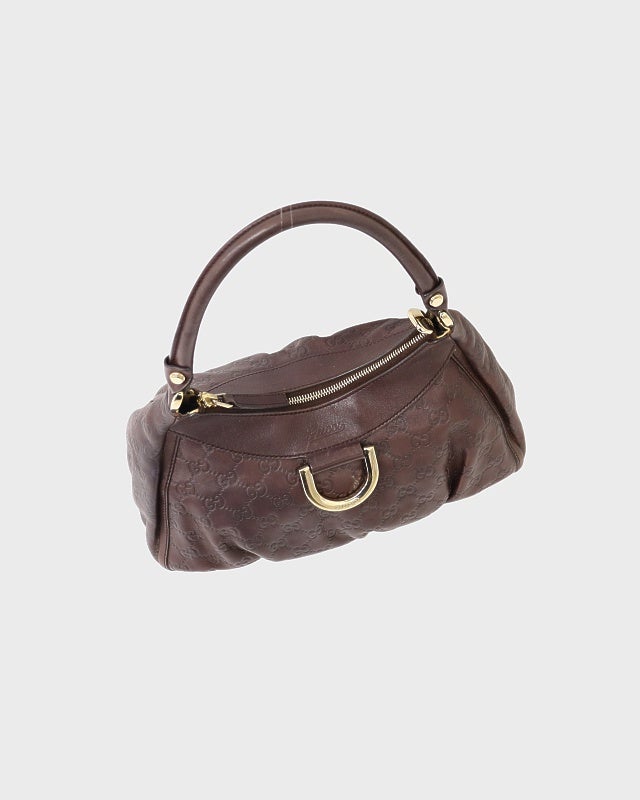 GUCCI アビーGGレザーハンドバッグ | Hedy