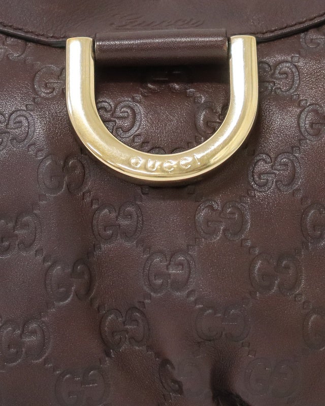 GUCCI アビーGGレザーハンドバッグ | Hedy