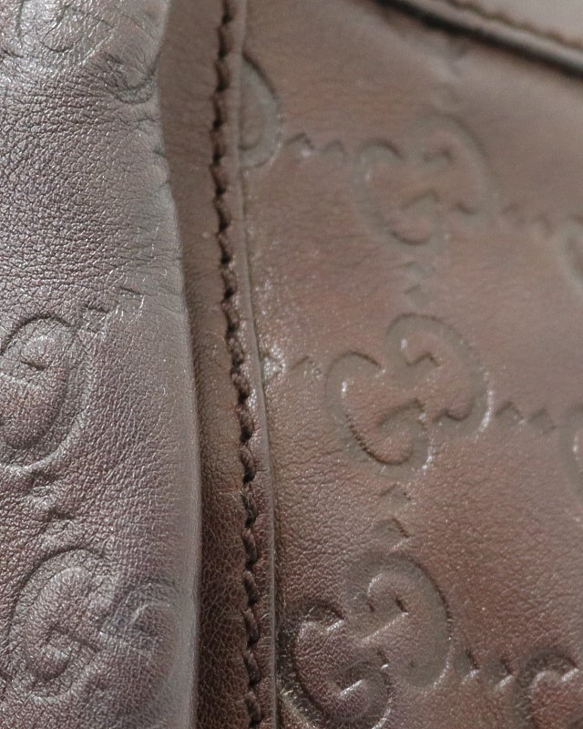 GUCCI アビーGGレザーワンショルダーバッグ | Hedy