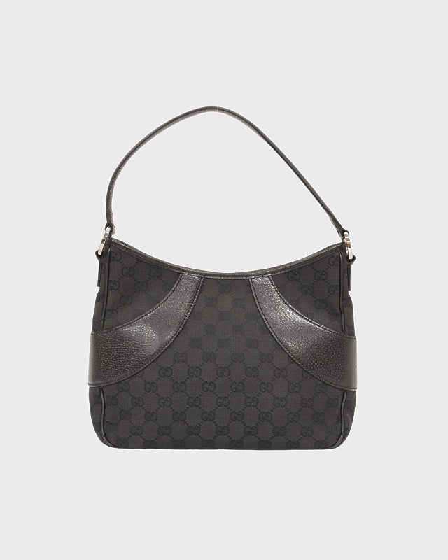GUCCI GGキャンバスレザーワンショルダーバッグ | Hedy