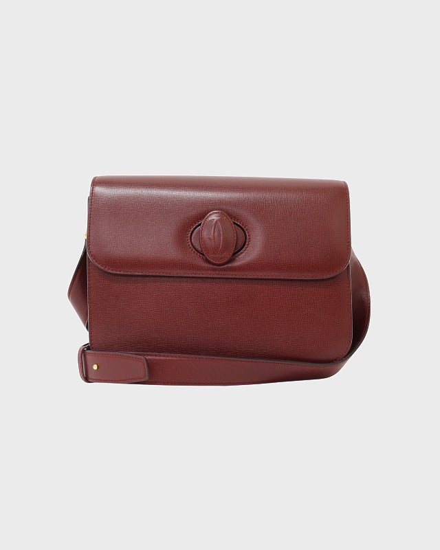 Cartier マストラインレザーショルダーバッグ | Hedy