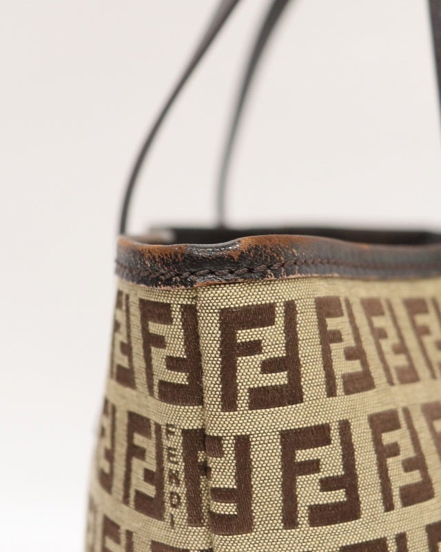 FENDI ズッキーノ柄ハンドバッグ | Hedy