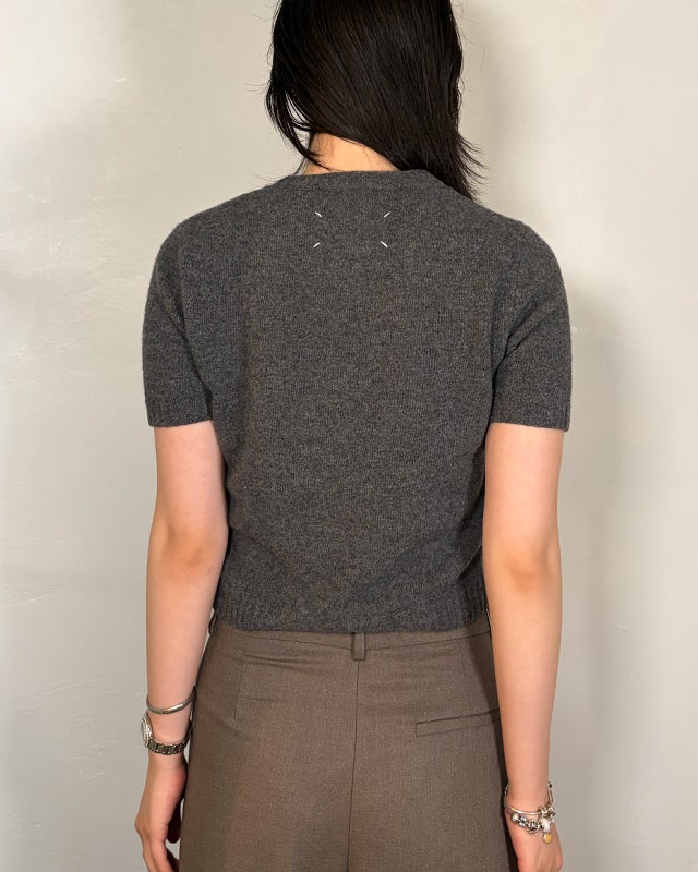MaisonMargiela ウールハーフスリーブニット | Hedy