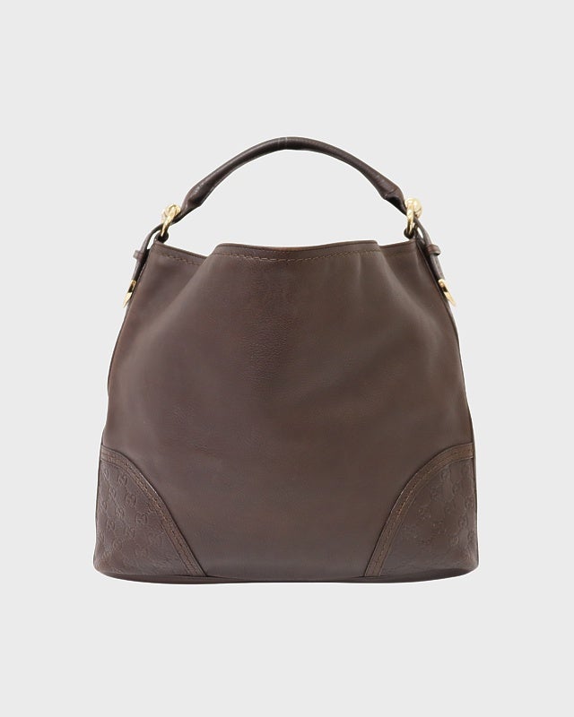 GUCCI GGレザーハンドバッグ | Hedy