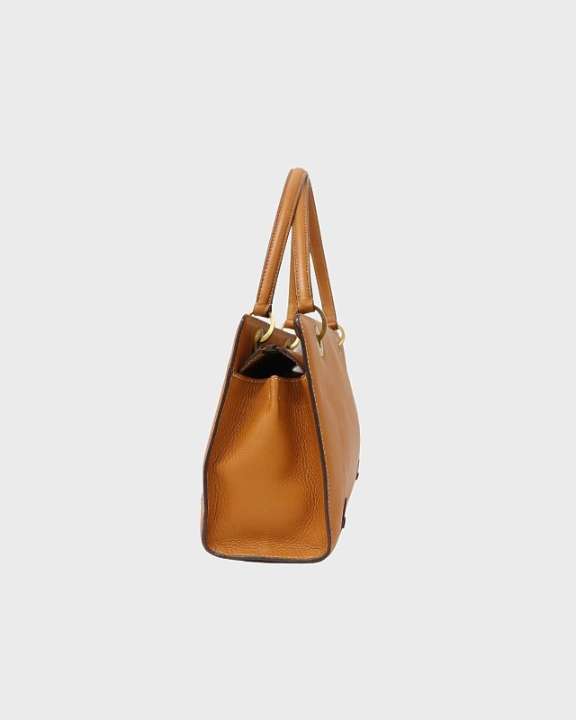DIOR ロゴチャームレザーハンドバッグ | Hedy