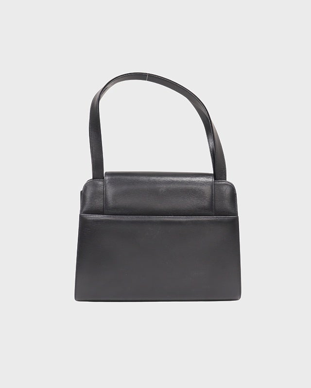 Cartier サファイアラインレザーハンドバッグ | Hedy