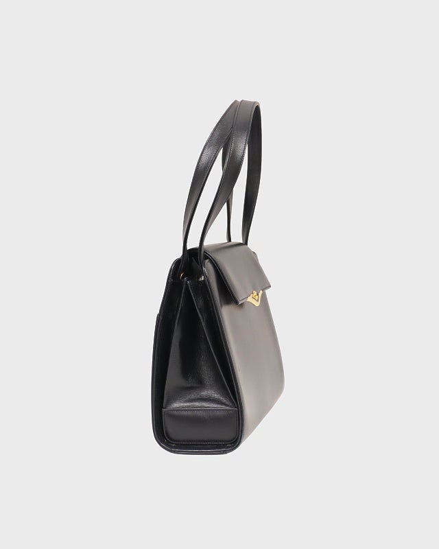 Cartier サファイアラインレザーハンドバッグ | Hedy