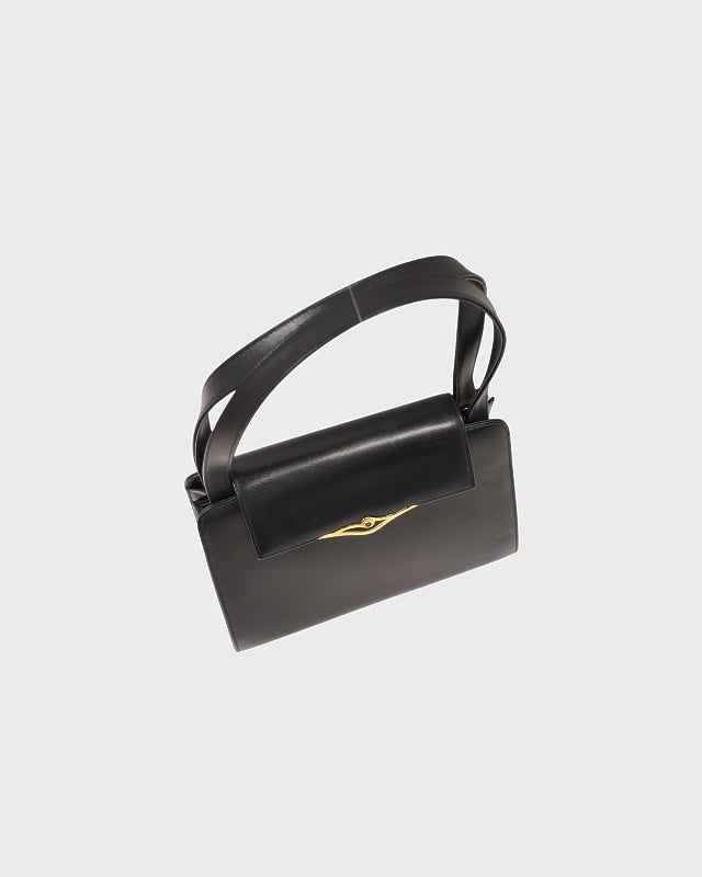 Cartier サファイアラインレザーハンドバッグ | Hedy