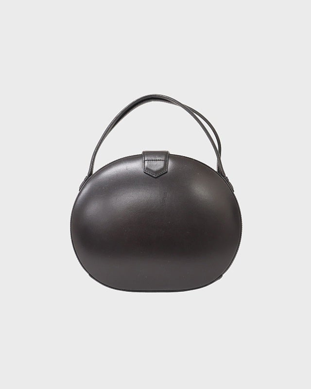 LOEWE アナグラムレザーラウンドハンドバッグ | Hedy