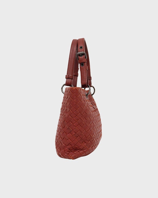 BOTTEGA VENETA イントレチャートレザーハンドバッグ | Hedy