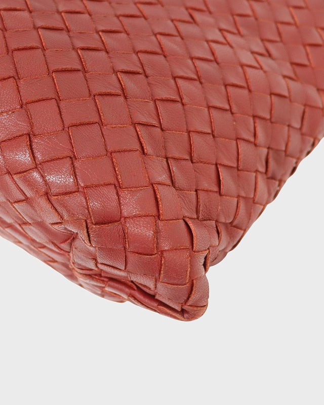 BOTTEGA VENETA イントレチャートレザーハンドバッグ | Hedy