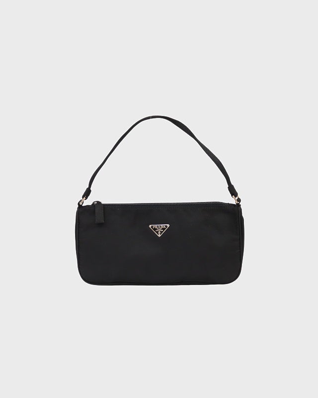 PRADA 三角ロゴ金具ナイロンワンショルダーバッグ | Hedy