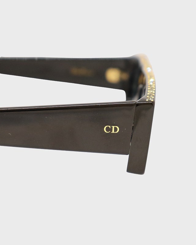DIOR CDロゴラインストーンサングラス | Hedy