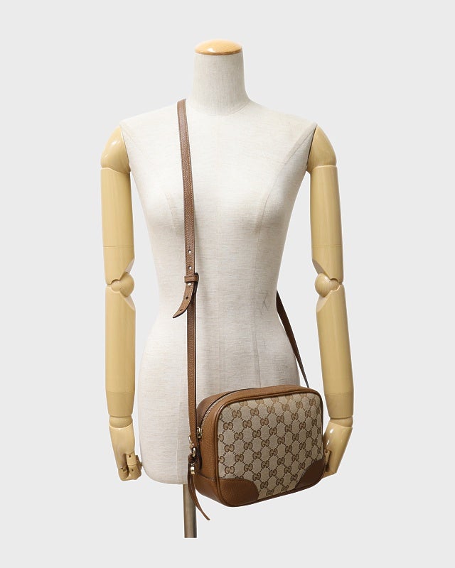 GUCCI GGキャンバスショルダーバッグ | Hedy