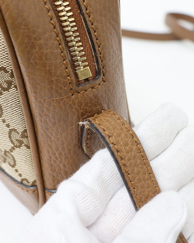 GUCCI GGキャンバスショルダーバッグ | Hedy