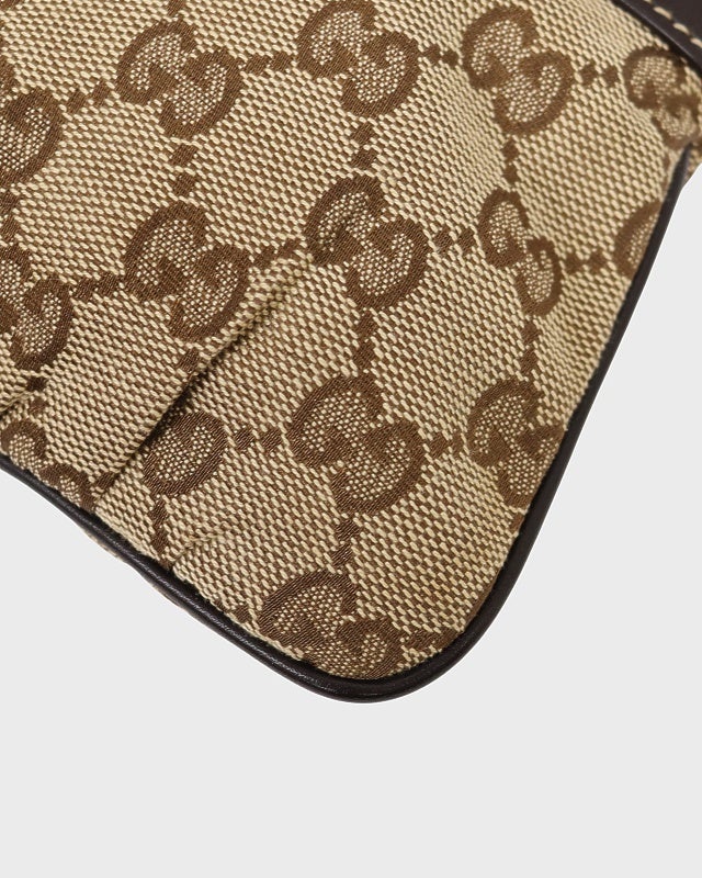 GUCCI GGキャンバスショルダーバッグ | Hedy