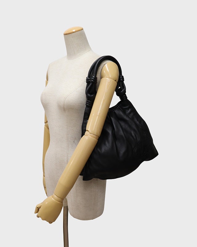 LOEWE アナグラムレザーハンドバッグ | Hedy