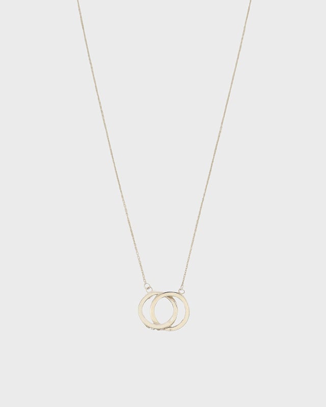 TIFFANY&CO. ダブルサークルネックレス | Hedy