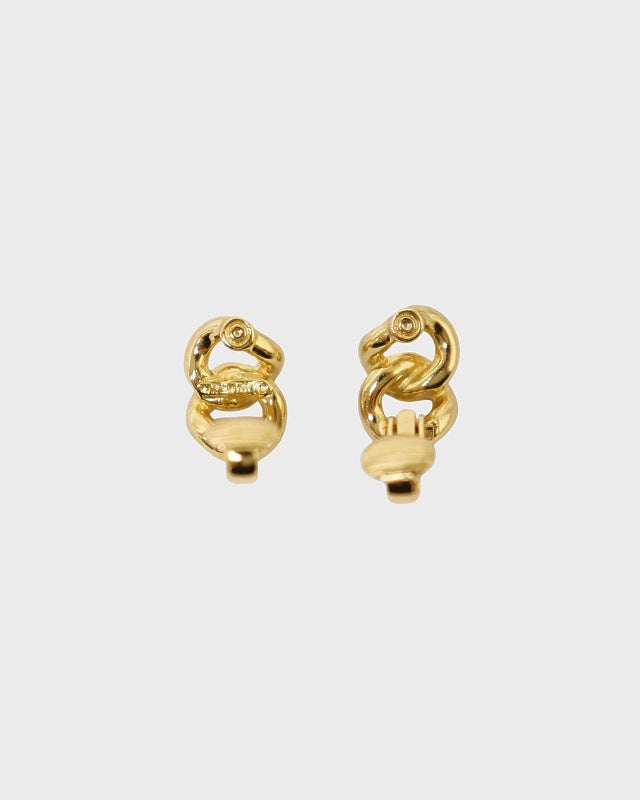 DIOR ラインストーンイヤリング | Hedy