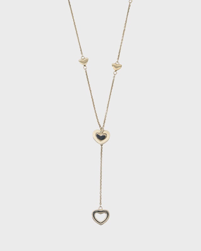 TIFFANY&CO. ハートリンクラリアットネックレス | Hedy