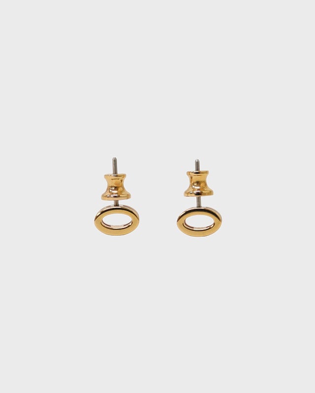 HERMES ミニポップアッシュピアス | Hedy