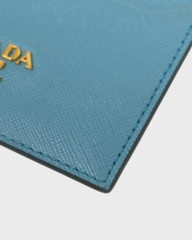 PRADA ロゴ金具サフィアーノカードケース | Hedy