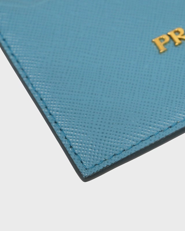 PRADA ロゴ金具サフィアーノカードケース | Hedy